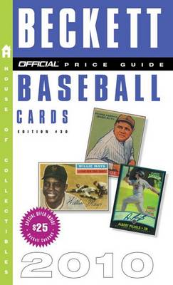 Book cover for Beckett Baseball Card Price Li