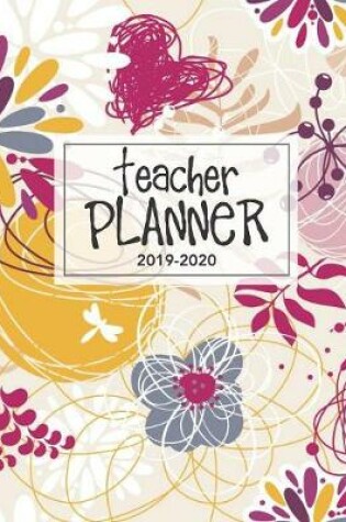 Cover of Math Teacher Lesson Planner 2019-2020