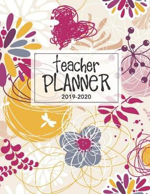 Book cover for Math Teacher Lesson Planner 2019-2020