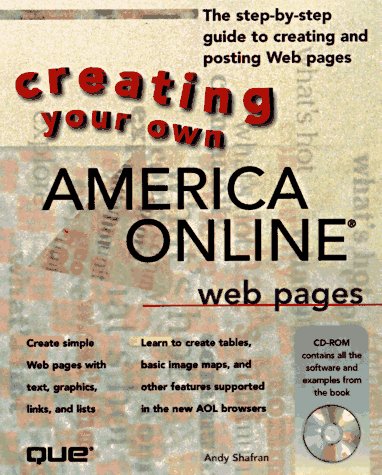 Book cover for Creating Your Own America Online Web Pages