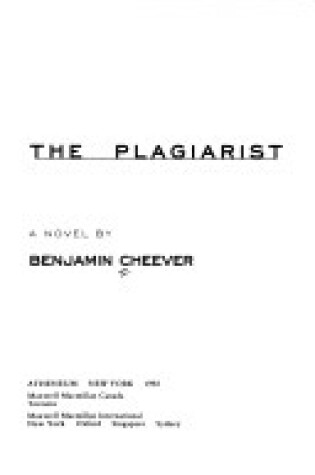 Cover of The Plagiarist