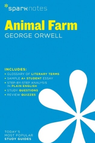 Cover of Animal Farm SparkNotes Literature Guide