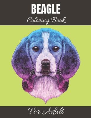 Book cover for Beagle Coloring Book