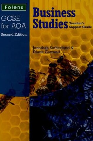 Cover of GCSE Business Studies Teacher's Support Guide and CD AQA