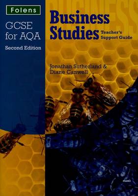 Book cover for GCSE Business Studies Teacher's Support Guide and CD AQA