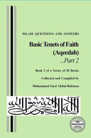 Cover of Basic Tenets of Faith (Aqeedah)