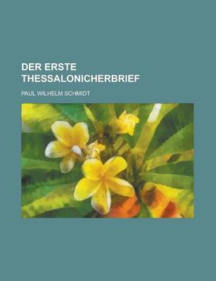 Book cover for Der Erste Thessalonicherbrief