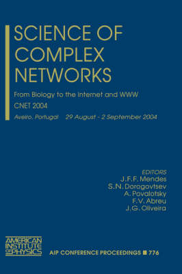 Book cover for Science of Complex Networks