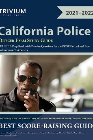 Cover of California Police Officer Exam Study Guide