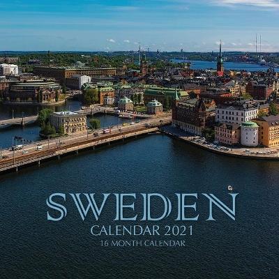 Book cover for Sweden Calendar 2021