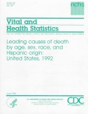 Book cover for Leading Causes of Death by Age, Sex, Race, and Hispanic Origin