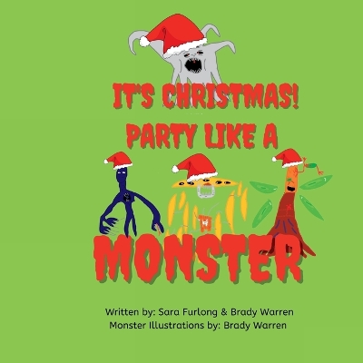 Book cover for It's Christmas Party like a monster!