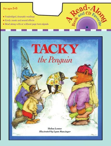 Book cover for Tacky the Penguin Book & CD