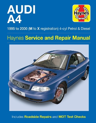 Book cover for Audi A4 Petrol & Diesel (95 - 00) Haynes Repair Manual