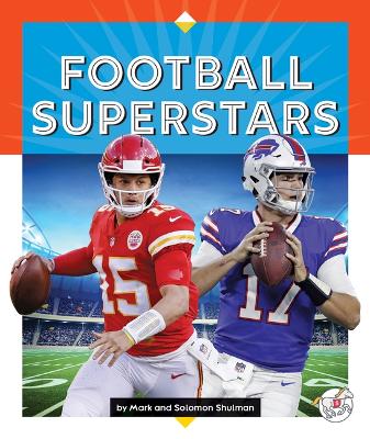 Book cover for Football Superstars