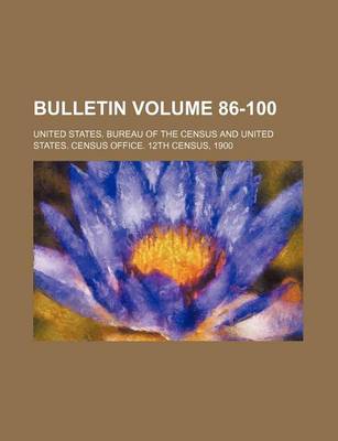 Book cover for Bulletin Volume 86-100