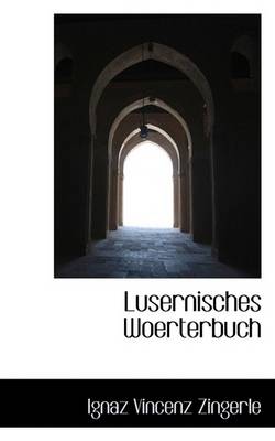 Book cover for Lusernisches Woerterbuch