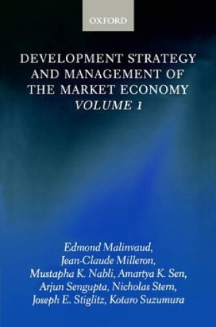 Cover of Development Strategy and Management of the Market Economy: Volume 1