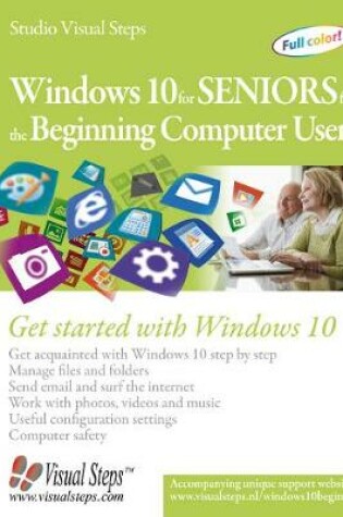 Cover of Windows 10 for Seniors for the Beginning Computer User