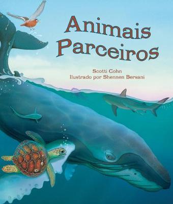 Book cover for Animais Parceiros (Animal Partners in Portuguese)