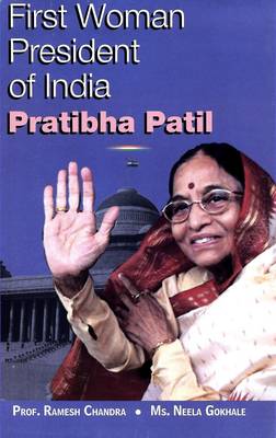 Book cover for First Woman President of India, Pratibha Patil