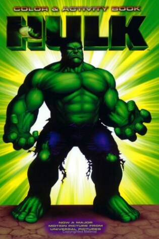 Cover of The Hulk: The Hulk Color & Activity Book