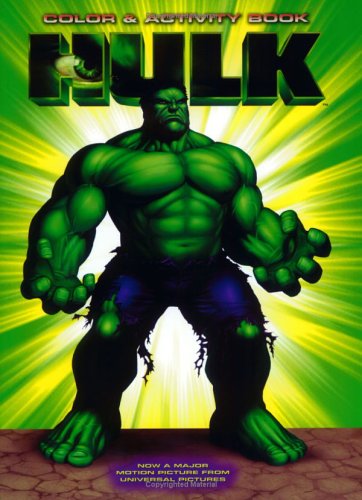 Book cover for The Hulk: The Hulk Color & Activity Book