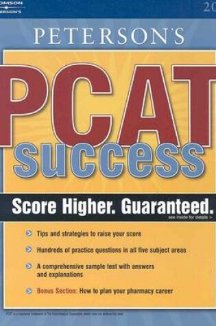 Cover of Pcat Success 2005