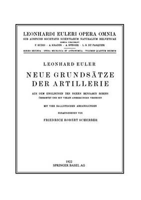 Cover of Neue Grundsatze Der Artillerie