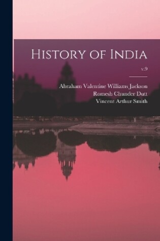 Cover of History of India; v.9