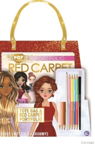 Cover of Pop Fashion Red Carpet Tote Bag