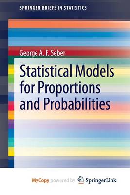 Book cover for Statistical Models for Proportions and Probabilities