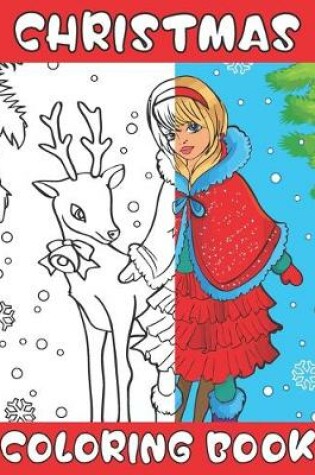 Cover of Christmas coloring book