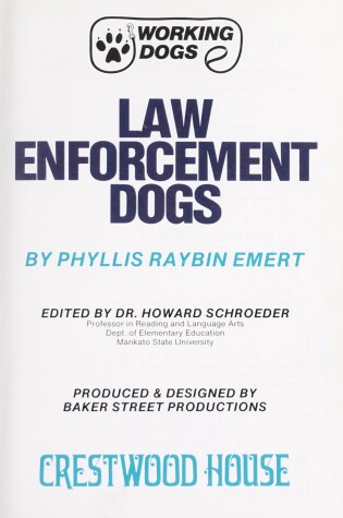 Cover of Law Enforcement Dogs