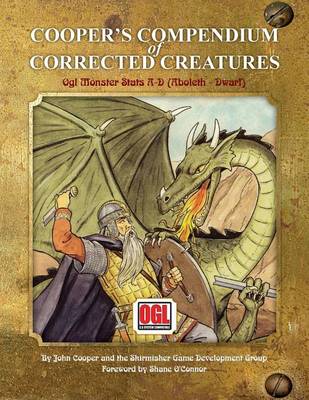 Book cover for Cooper's Compendium of Corrected Creatures