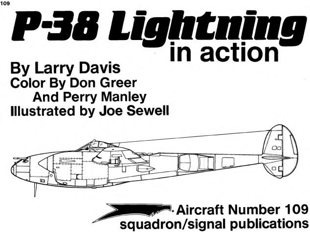 Book cover for P-38 Lightning in Action