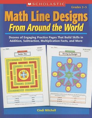 Book cover for Math Line Designs from Around the World: Grades 2--3