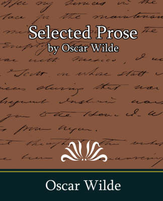 Book cover for Selected Prose by Oscar Wilde