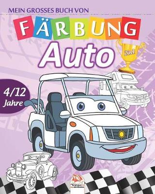 Book cover for Mein grosses buch von Färbung - auto