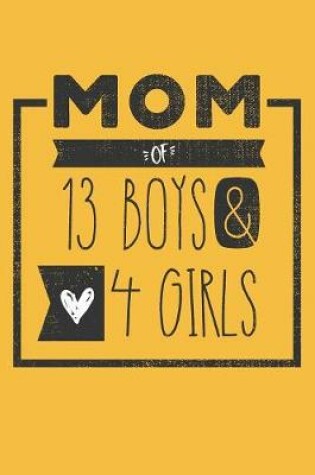 Cover of MOM of 13 BOYS & 4 GIRLS