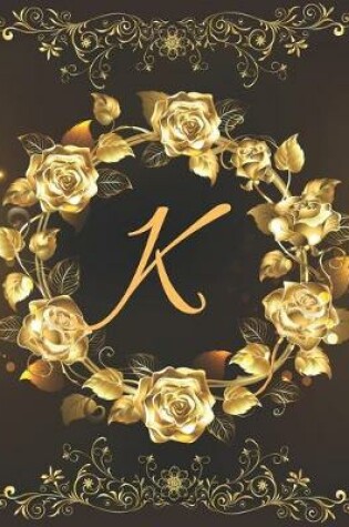 Cover of K Alphabet Notebook Journal