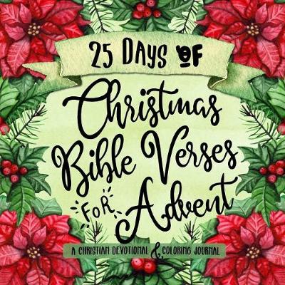 Book cover for 25 Days of Christmas Bible Verses for Advent