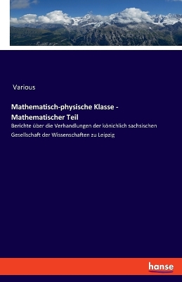 Book cover for Mathematisch-physische Klasse - Mathematischer Teil