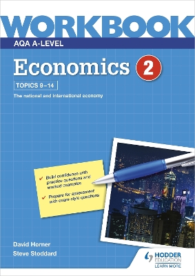 Book cover for AQA A-Level Economics Workbook 2