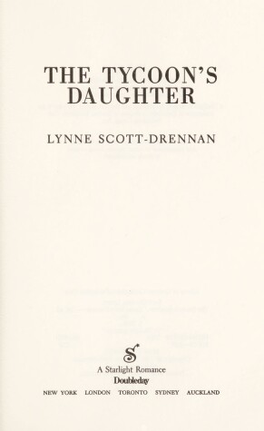 Book cover for The Tycoon's Daughter