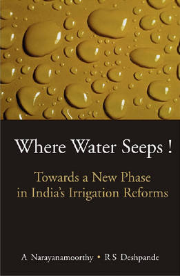 Book cover for Where Water Seeps!