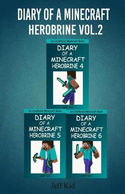 Book cover for Diary of a Minecraft Herobrine Vol.2