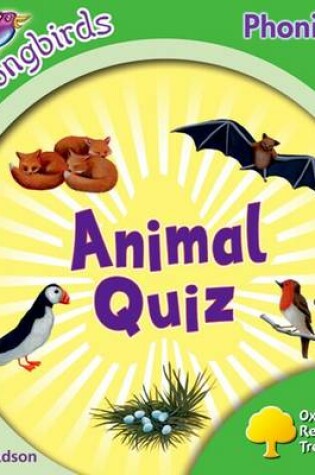 Cover of Oxford Reading Tree: Level 2: More Songbirds Phonics: Animal Quiz