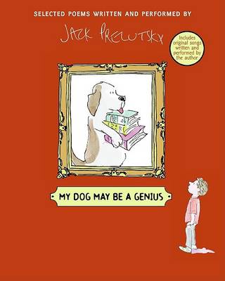 Book cover for My Dog May Be A Genius Test Title Richard test title