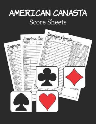 Book cover for American Canasta Score Sheets